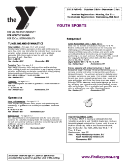 Youth Sports.pub - Findlay Family YMCA