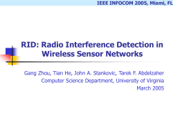 Impact of Radio Irregularity on Wireless Sensor Networks