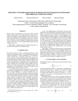EFFICIENT VLSI IMPLEMENTATION OF REDUCED