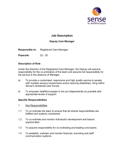 Budget management - Sense: Job vacancies