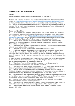 COMPETITION: Win an iPad Mini 4. What? We are giving one