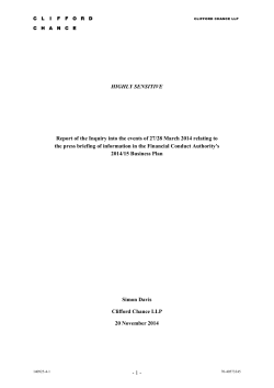 Davis Inquiry Report