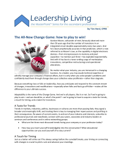 The All-New Change Game: how to play to win!