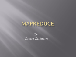 Carson_MapReduce