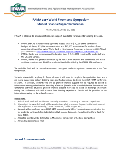 Miami, USA | June 17-21, 2017