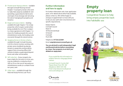 empty property loan leaflet.indd