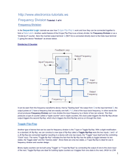 Frequency Division Summary