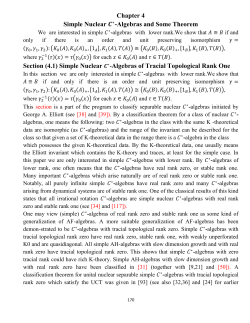 Chapter 4 Simple Nuclear &lowast; -Algebras and Some Theorem Section