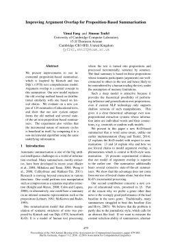 Improving Argument Overlap for Proposition-Based
