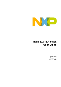 IEEE 802.15.4 Stack User Guide v2.6