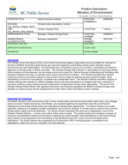 Climate Action Secretariat