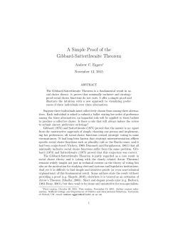 A Simple Proof of the Gibbard-Satterthwaite Theorem