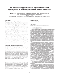 An Improved Approximation Algorithm for Data Aggregation in Multi