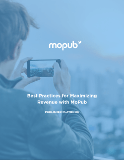 Best Practices for Maximizing Revenue with MoPub
