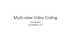 Multi-view Video Coding