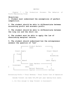 OBJECTIVES: 1. The student should be able to distinguish between