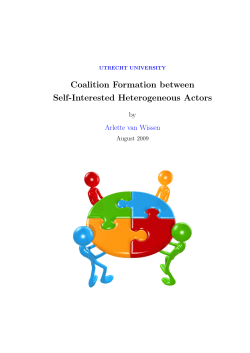 Coalition Formation between Self-Interested Heterogeneous Actors