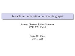 b-stable set interdiction on bipartite graphs