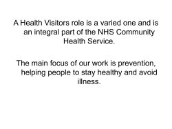 The Health Visiting Team
