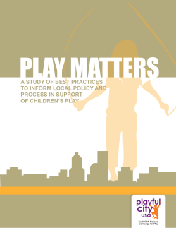Play Matters