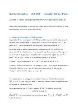 The following theorem is a simple corollary of the orthogonality of