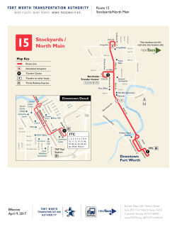 15 Stockyards / North Main