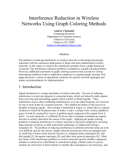 Topic Proposal with Future Work ()