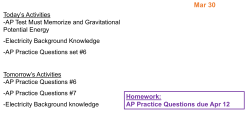 Question of the Day Ch16