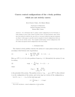 Convex central configurations of the n
