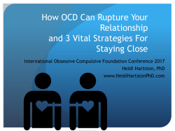 How OCD Can Rupture Your Relationship and 3 Vital Strategies For