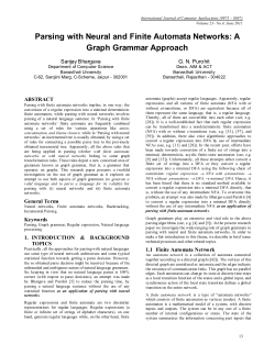 Parsing with Neural and Finite Automata Networks