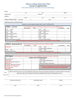 Odessa College Degree Plan