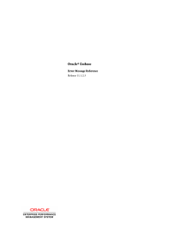 &yuml;&thorn;E ssbase E rror M essage R eference R elease 1 1 . 1 . 2 . 3