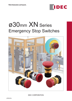 30mm XN series Emergency Stop  - Sys-Tek