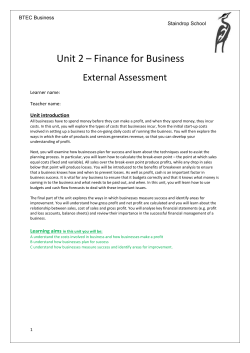 Unit 2 Work Booklet