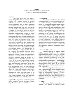 paper - People Server at UNCW - University of North Carolina