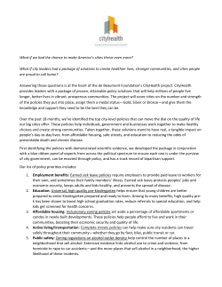 Factsheet - Big Cities Health Coalition