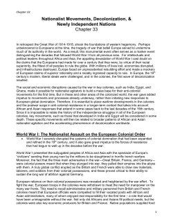 World War I - North Penn School District