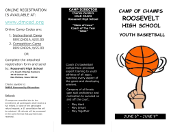 camp of champs roosevelt high school youth basketball