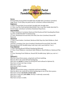 "FAIRY TALE GALA 2017 Routines"