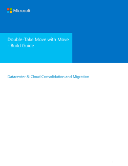 Double-Take Move with Move - Build Guide