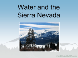 File - Sierra Water Workgroup