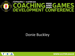 donie buckley