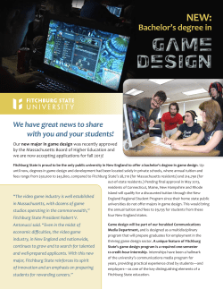 game design game design - Fitchburg State University