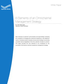 6 Elements of an Omnichannel Management Strategy