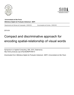 Compact and discriminative approach for encoding