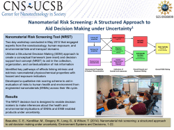 A Structured Approach to Aid Decision Making Under