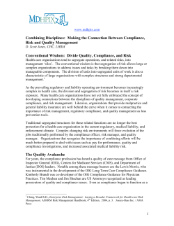 Combining Disciplines: Making the Connection Between