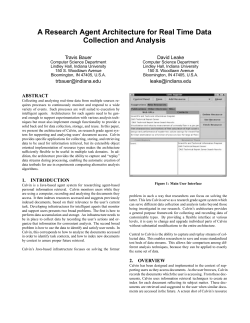 A Research Agent Architecture for Real Time Data Collection and