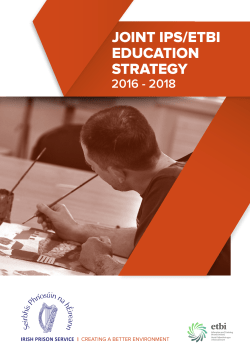 Joint IPS/ETBI Education Strategy 2016